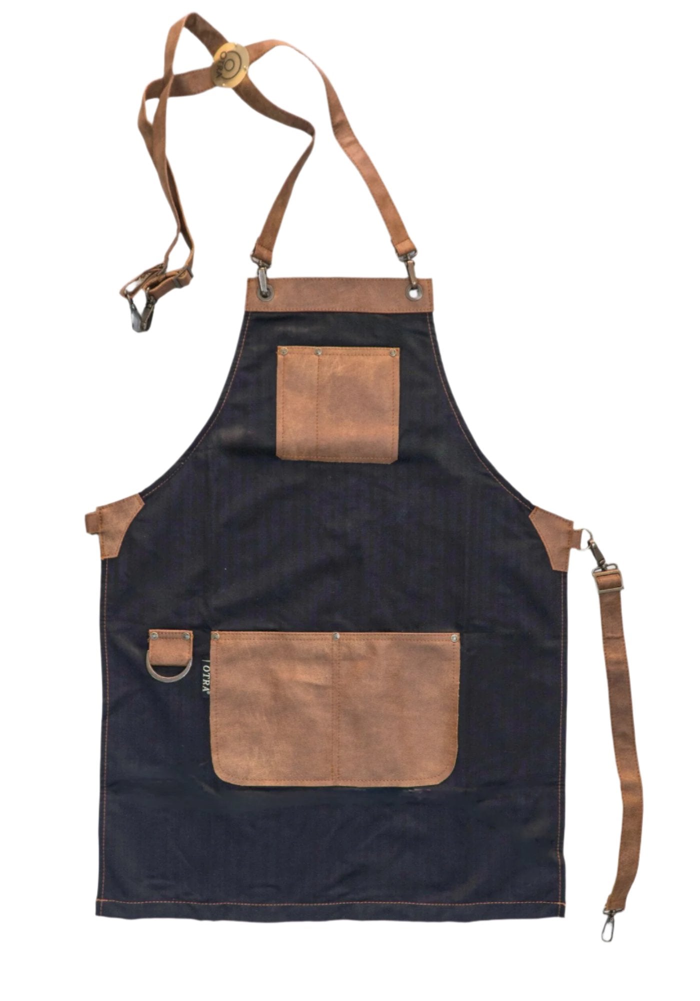 Black with Tamper Leather Pockets