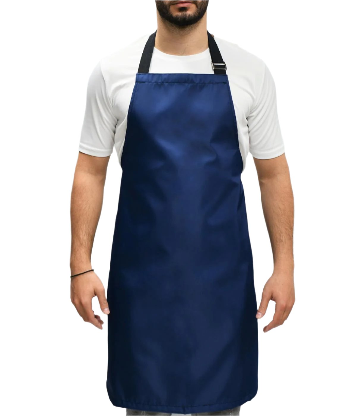 Blue Semi waterproof Neck Apron
