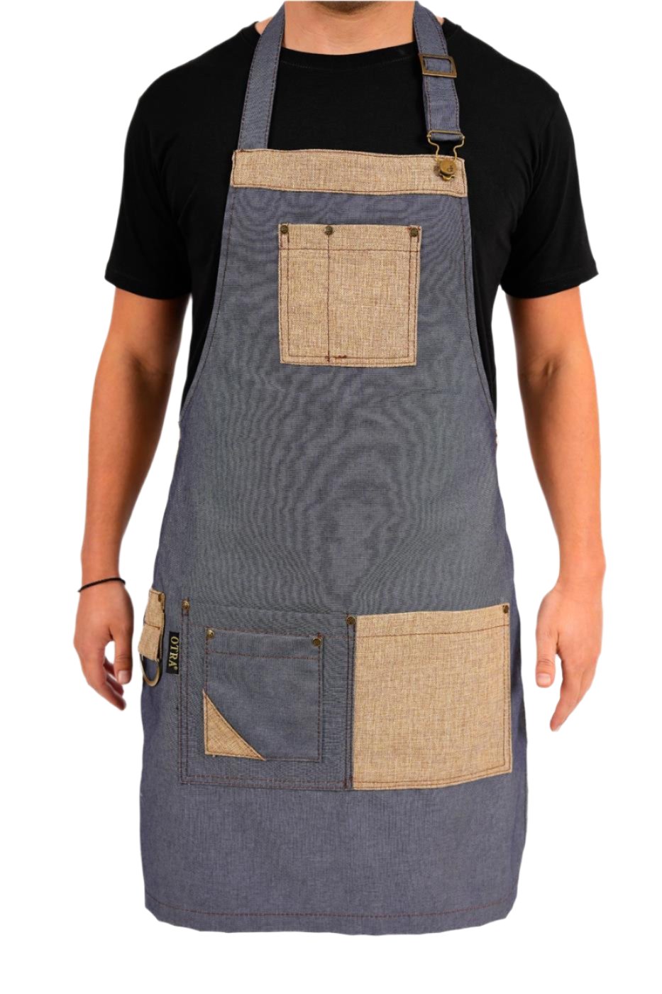 Professional Pure Denim Neck Apron