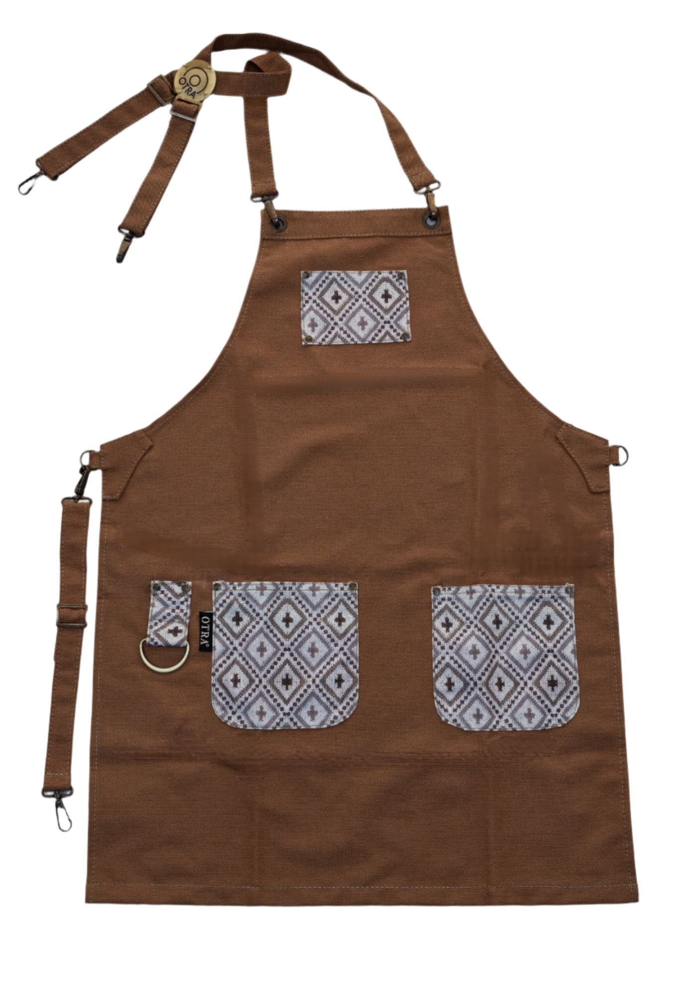 Professional Straw jean Pattern-Neck Apron