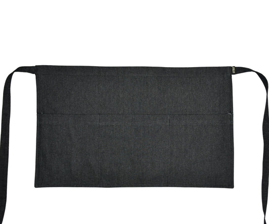 Black Denim Waist Apron