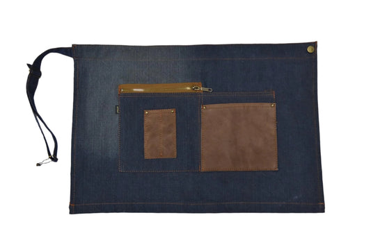 Denim-Waist Apron