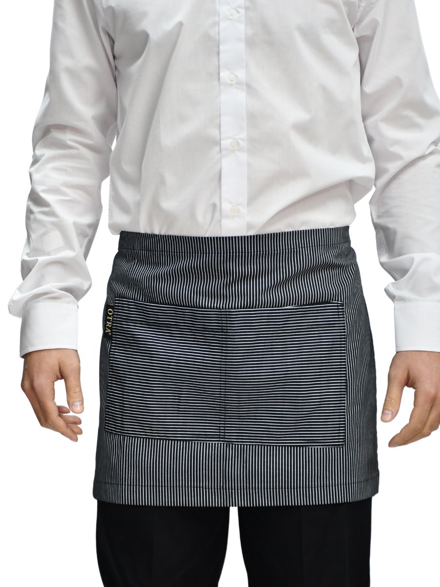 Pinstriped Waist Apron